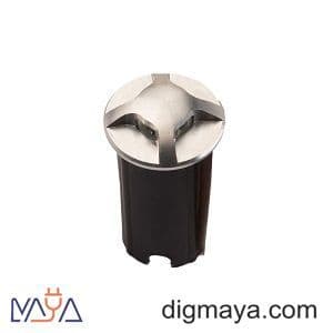 چراغ دفنی 1وات فرودگاهی چهارطرفه رسام rl101dr-4