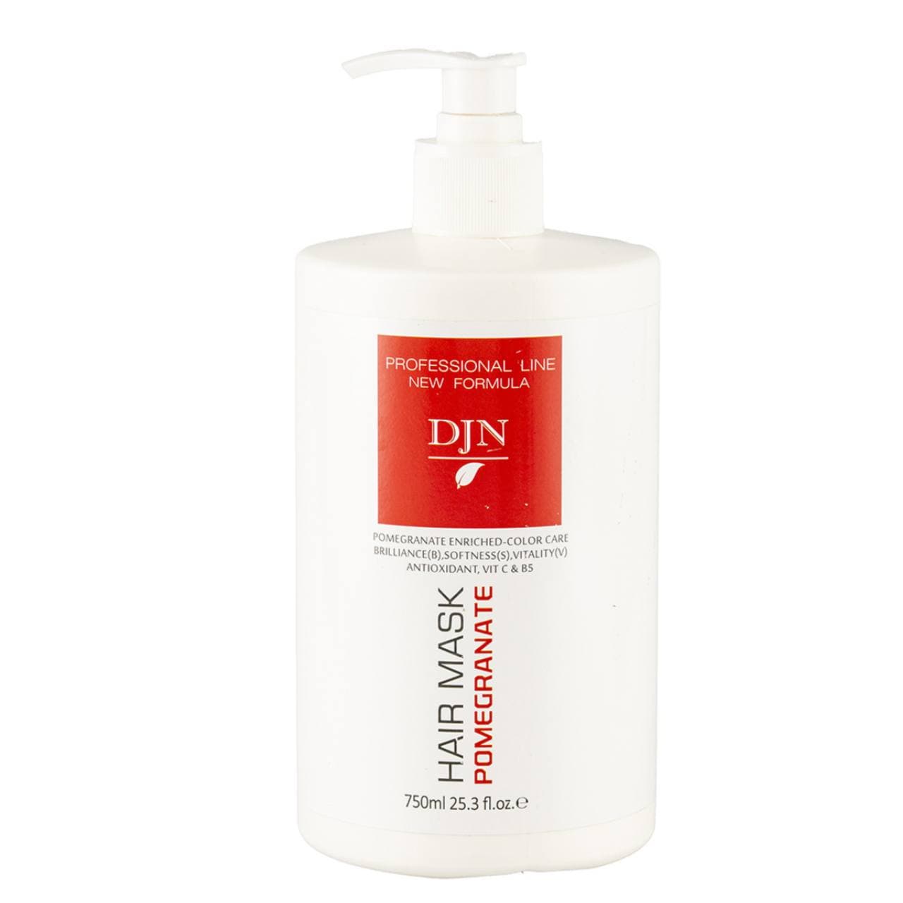 ماسک موی رنگ شده عصاره انار با آبکشی دژن Djn