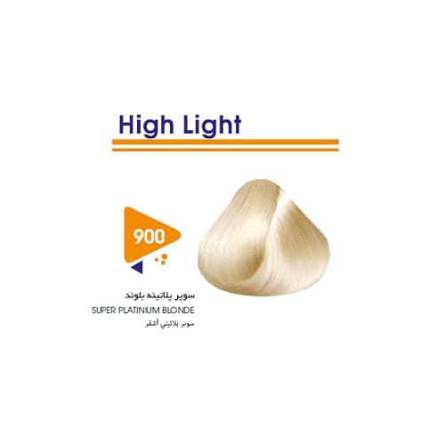 رنگ مو ویتامول شماره 900 سوپر پلاتینه بلوند — تصویر ۳