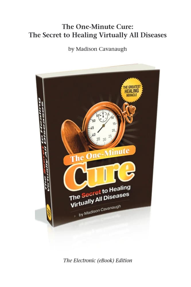 کتاب The One Minute Cure (درمان یک دقیقه‌ای) نسخه انگلیسی PDF