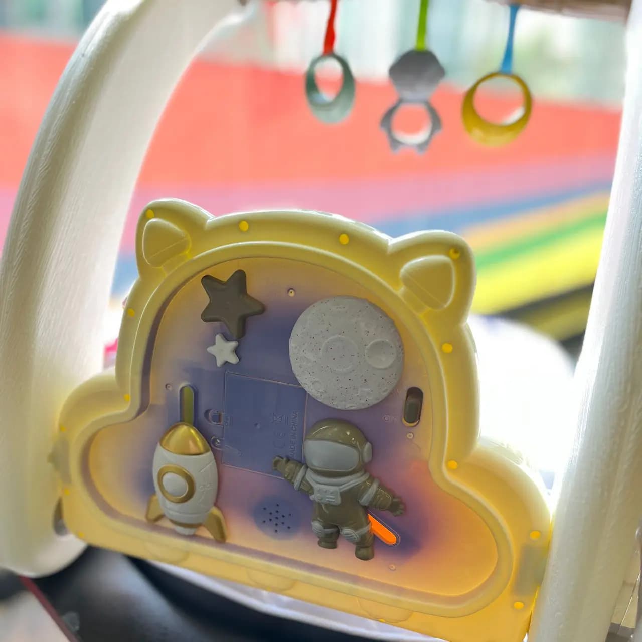 تشک بازی پیانودار واکرشو فضانورد Baby Fitness Rack & Walker AYINR — تصویر ۶