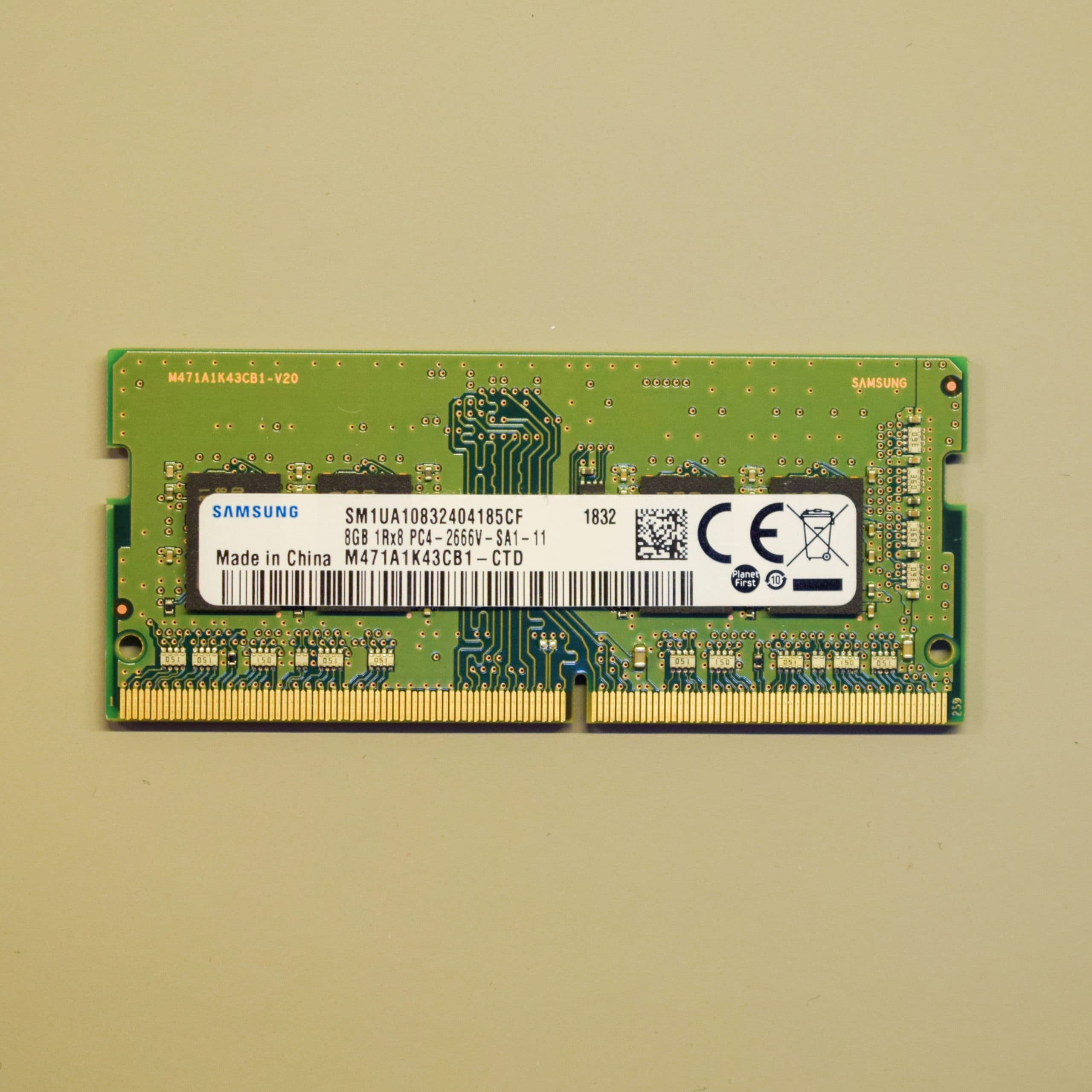 رم لپ تاپ سامسونگ 8 گیگابایت DDR4 — تصویر ۲