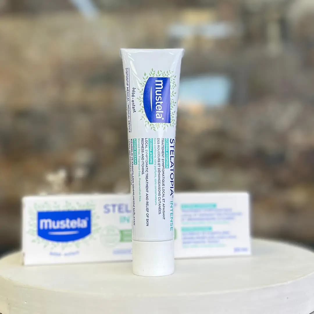 کرم استلاتوپیا اینتنس موستلا Stelatopia Intense Mustela درمان اگزما — تصویر ۳
