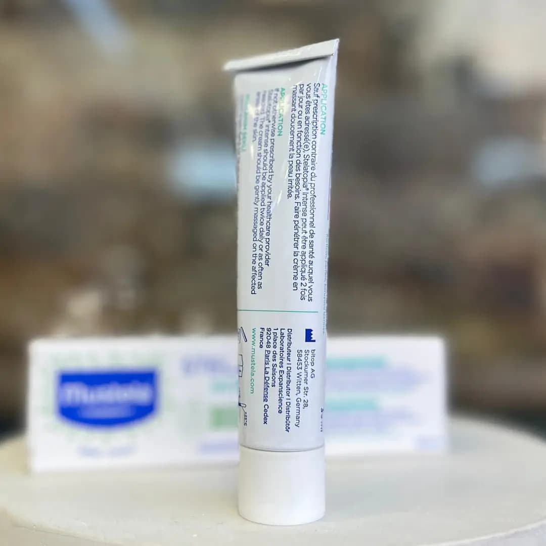 کرم استلاتوپیا اینتنس موستلا Stelatopia Intense Mustela درمان اگزما — تصویر ۲