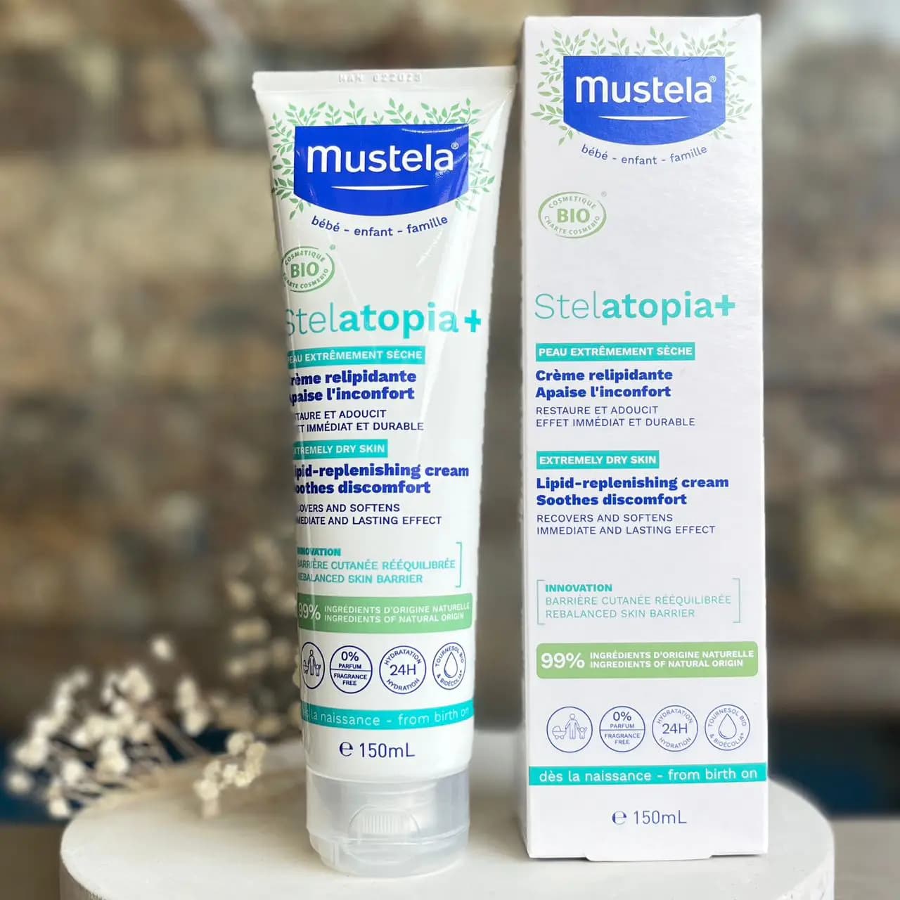 کرم استلاتوپیا پلاس موستلا Mustela stelatopia پوست مستعد اگزما — تصویر ۲