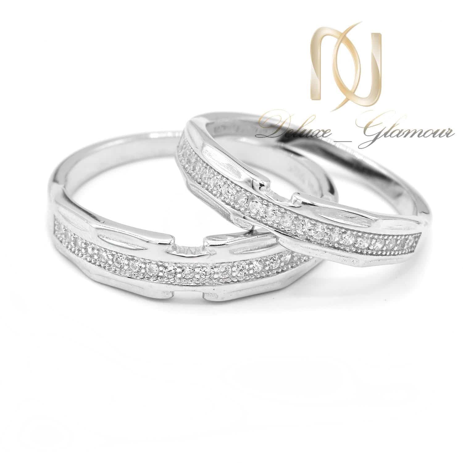 حلقه ست نقره شیک نگین دار RG-N583