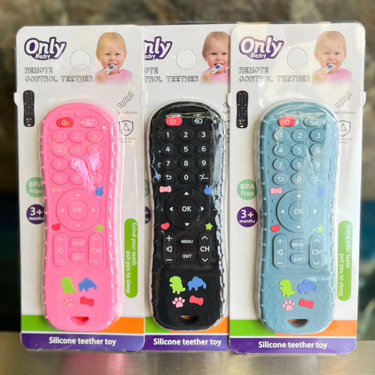 دندانگیر سیلیکونی کنترل اونلی بیبی Only Baby