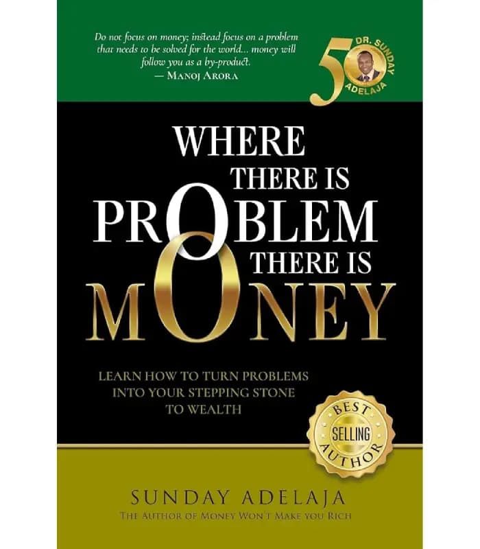 کتاب هر جا مشکلی هست، پول هم هست (Wherever There Is a Problem, There Is Money) اثر ساندی آدلاجا – نسخه انگلیسی PDF
