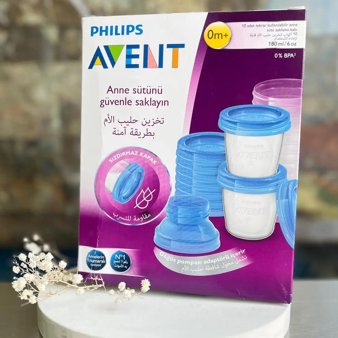 ظرف ذخیره شیر مادر فیلیپس اونت ۱۰ ‌عددی Philips Avent — تصویر ۶