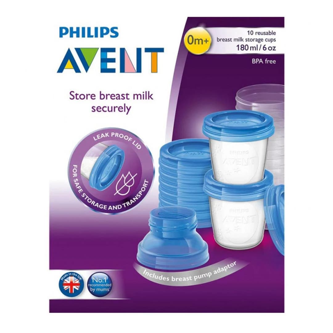 ظرف ذخیره شیر مادر فیلیپس اونت ۱۰ ‌عددی Philips Avent — تصویر ۵