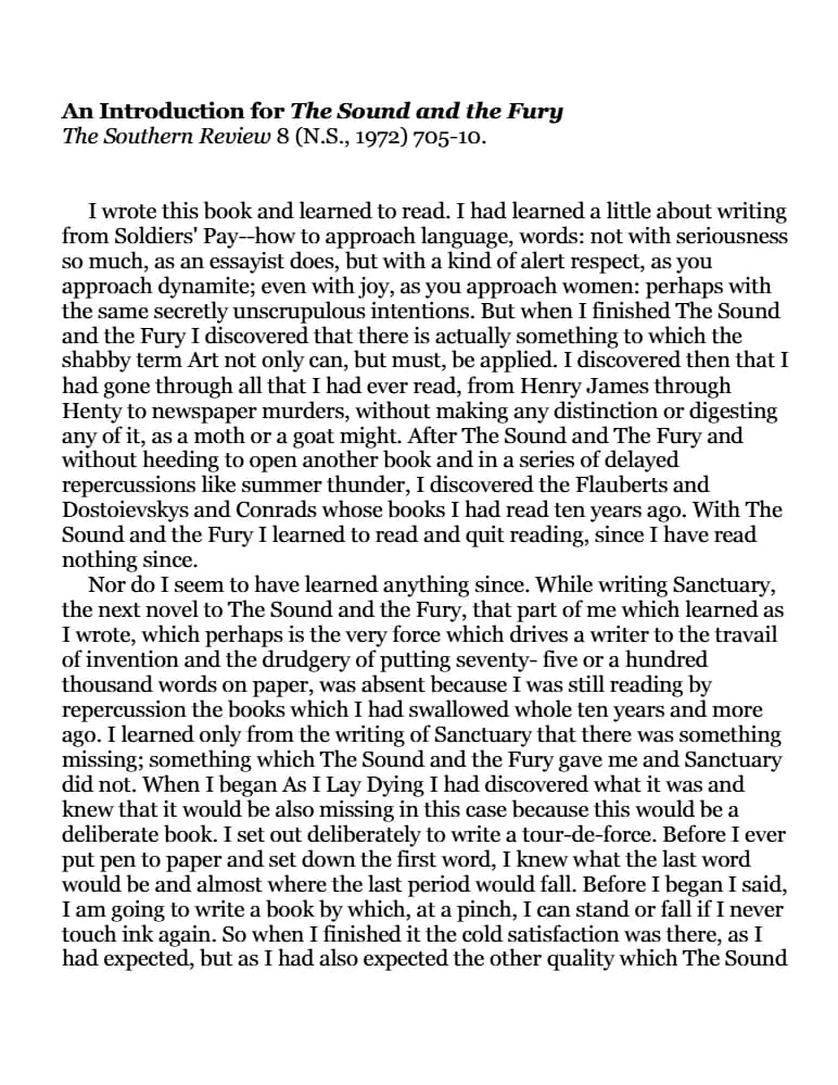 کتاب The Sound and the Fury (خشم و هیاهو) نسخه انگلیسی PDF | William Faulkner