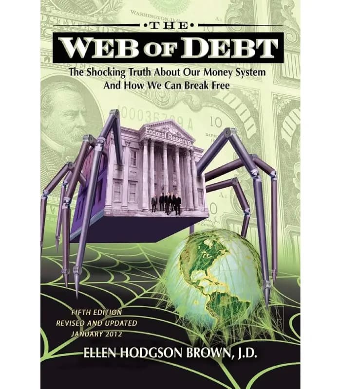 کتاب Web of Debt (تار عنکبوت بدهی) اثر الن هاجسون براون – نسخه انگلیسی PDF