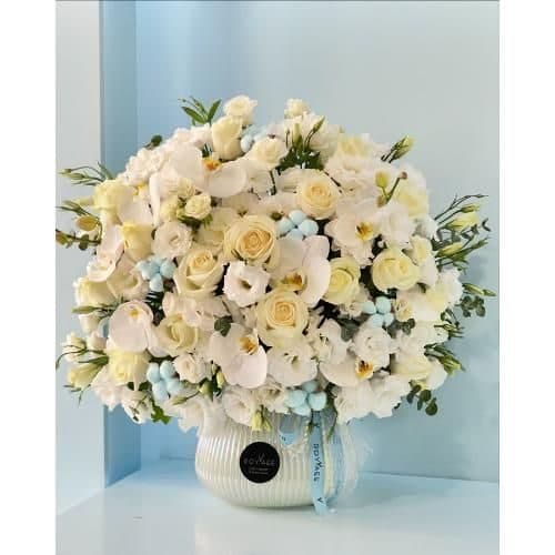 گل فروشی اطراف آرایشگاه لیلا عمانی محله شهرک شریعتی تهران t7098