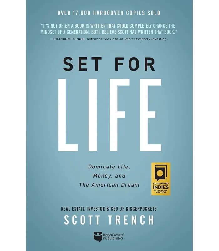 کتاب Set for Life: Dominate Life, Money, and the American Dream (برای زندگی آماده شو ) اثر اسکات ترنچ – نسخه انگلیسی PDF