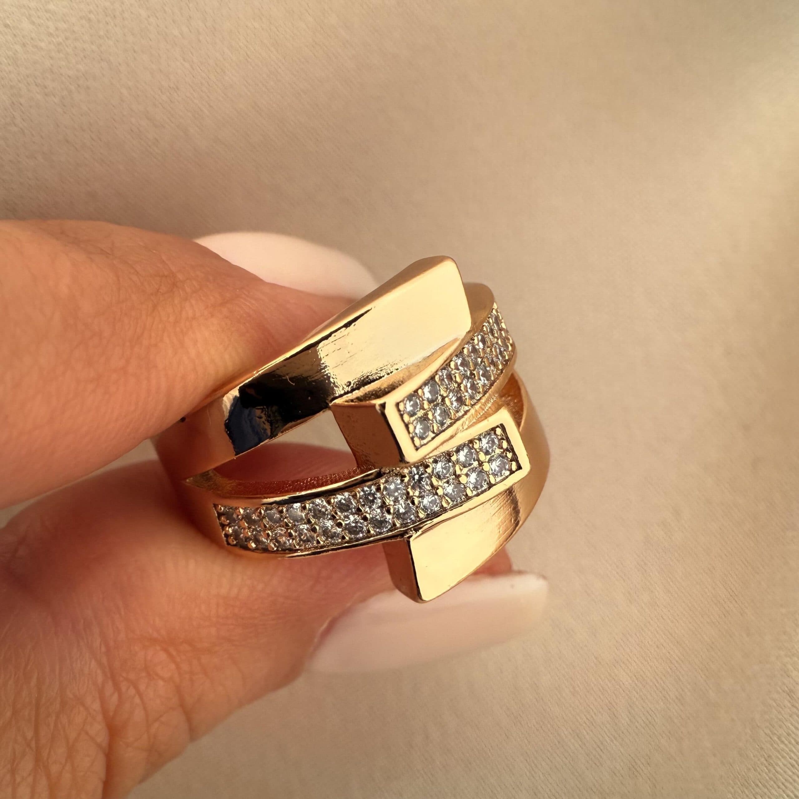 انگشتر زنانه ژوپینگ مدل R0020 — تصویر ۴