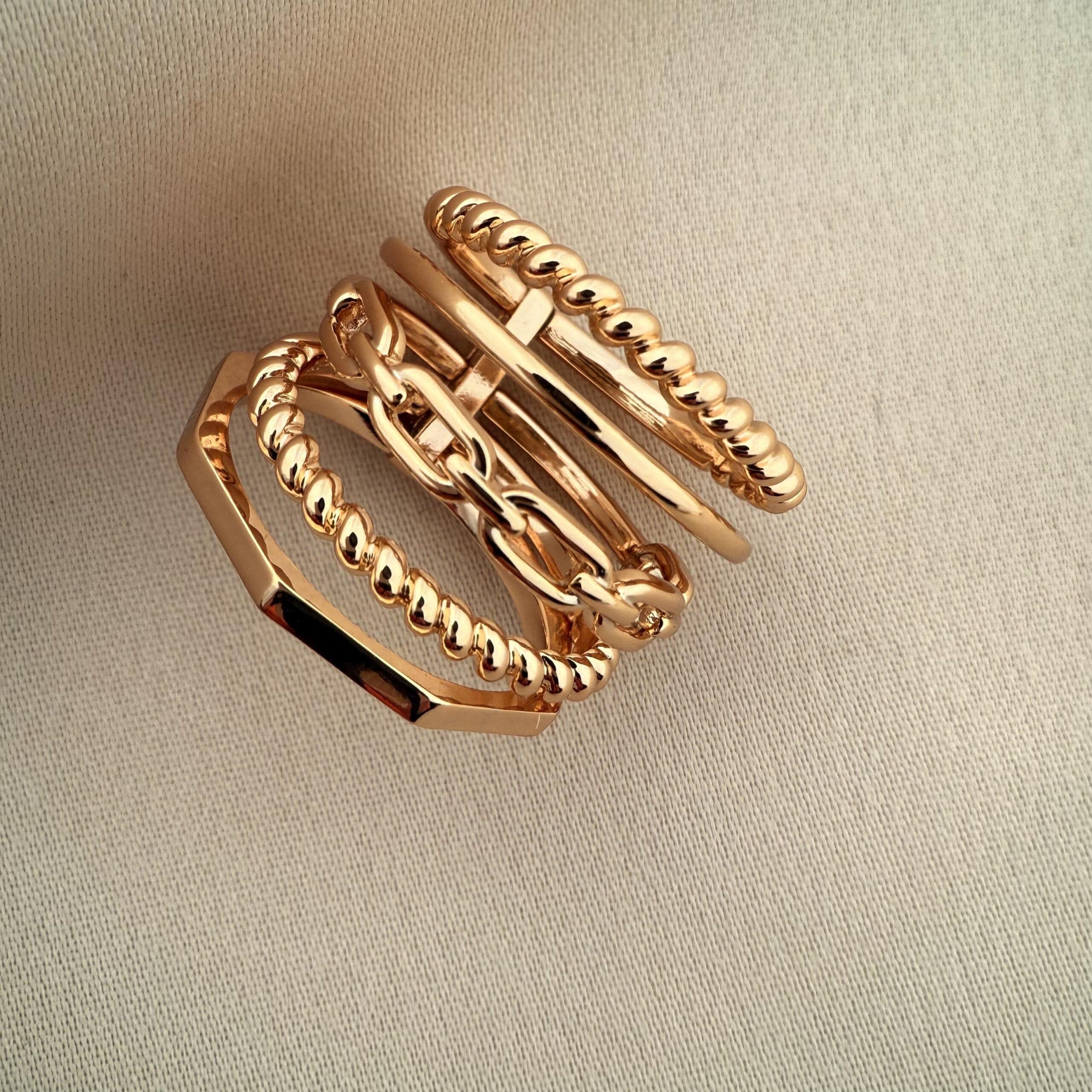 انگشتر زنانه ژوپینگ مدل R0028 — تصویر ۸