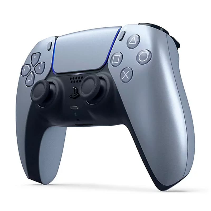 دسته بازی بی سیم SONY PlayStation 5 DualSense Sterling Silver — تصویر ۹