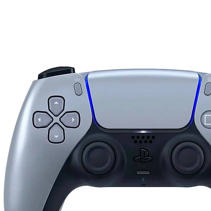 دسته بازی بی سیم SONY PlayStation 5 DualSense Sterling Silver — تصویر ۲