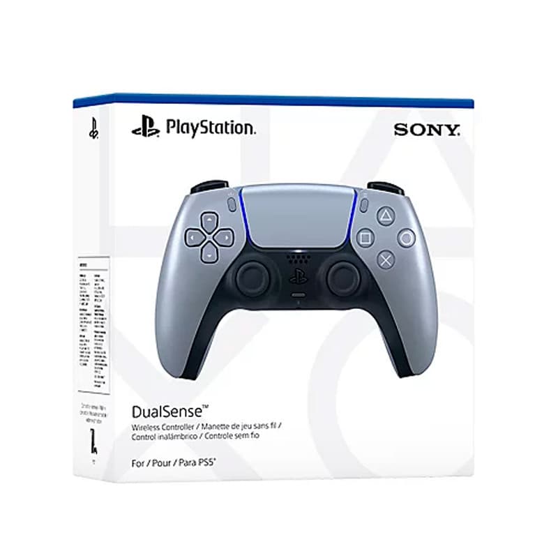 دسته بازی بی سیم SONY PlayStation 5 DualSense Sterling Silver — تصویر ۸