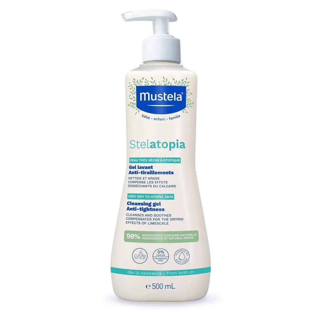 ژل شستشوی سر و بدن استلاتوپیا موستلا Mustela ماستلا ۵۰۰ میل — تصویر ۴