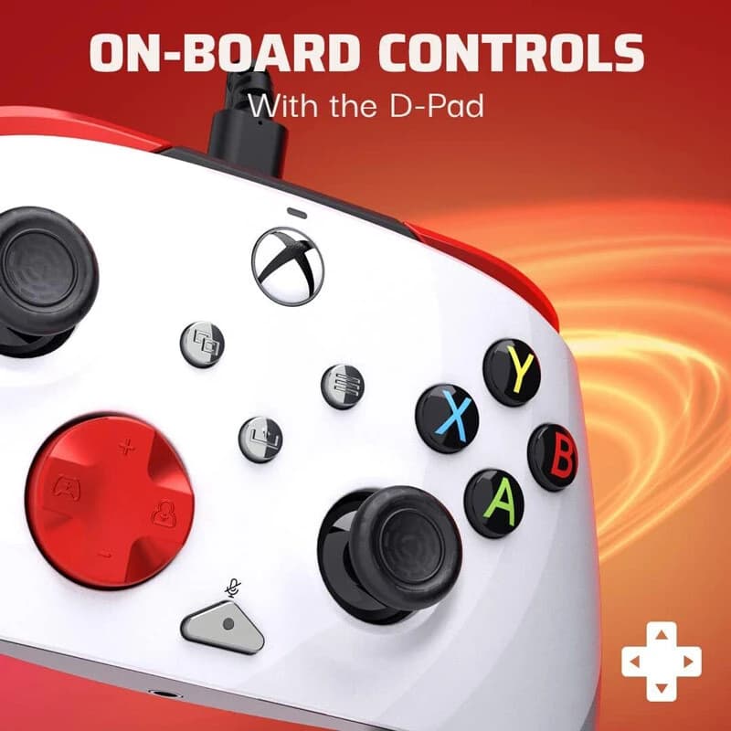 دسته بازی PDP Rematch Radial White XBOX Series X/S / PC — تصویر ۵