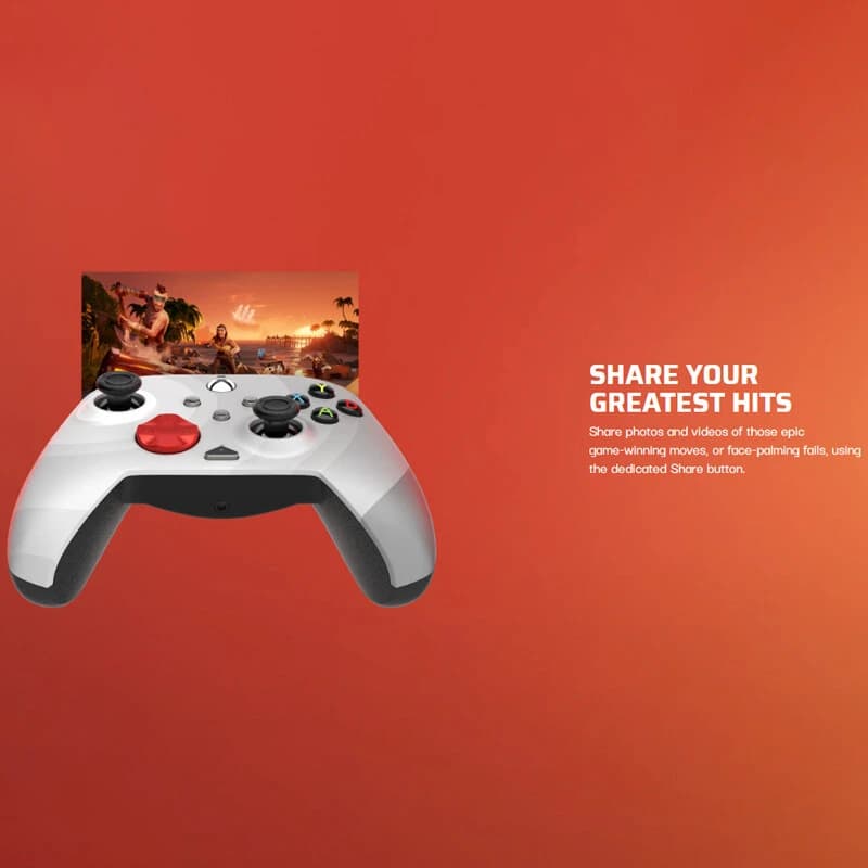 دسته بازی PDP Rematch Radial White XBOX Series X/S / PC — تصویر ۶