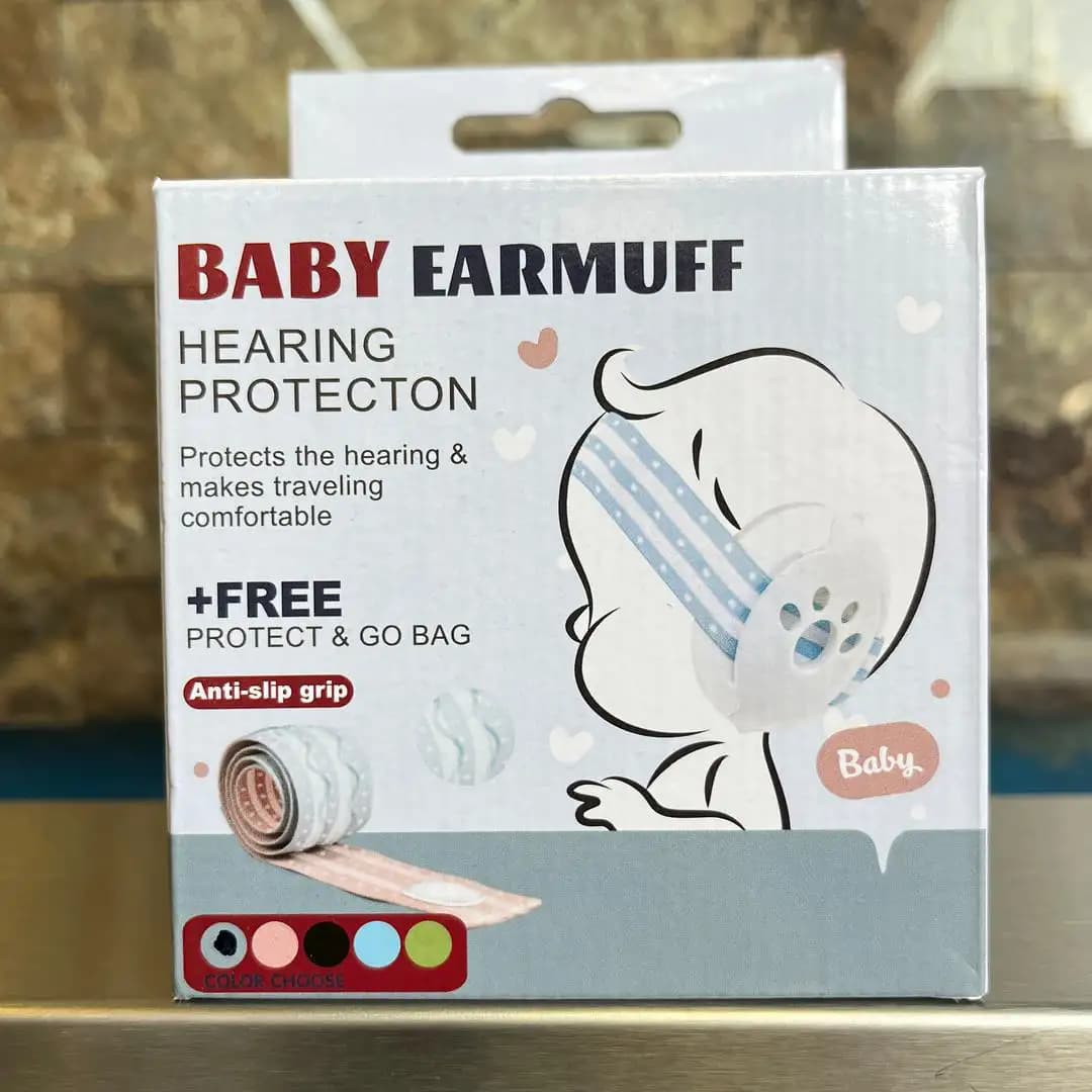 گوش گیر و نویز گیر نوزاد Baby Earmuff محافظ گوش نوزاد — تصویر ۲