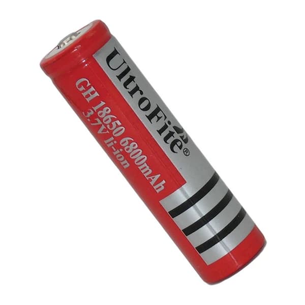 باتری لیتیومی 3.7 ولت 18650 UltraFire 6800mAh — تصویر ۲
