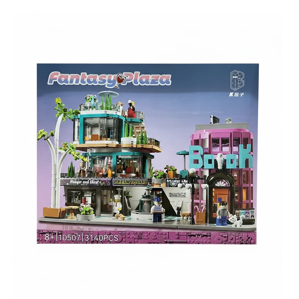 لگو Fantasy Plaza مدل 10507 | 3140 قطعه | شهر فانتزی