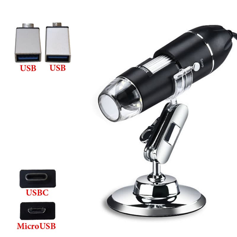 میکروسکوپ دیجیتال USB مدل X4 1000x — تصویر ۳