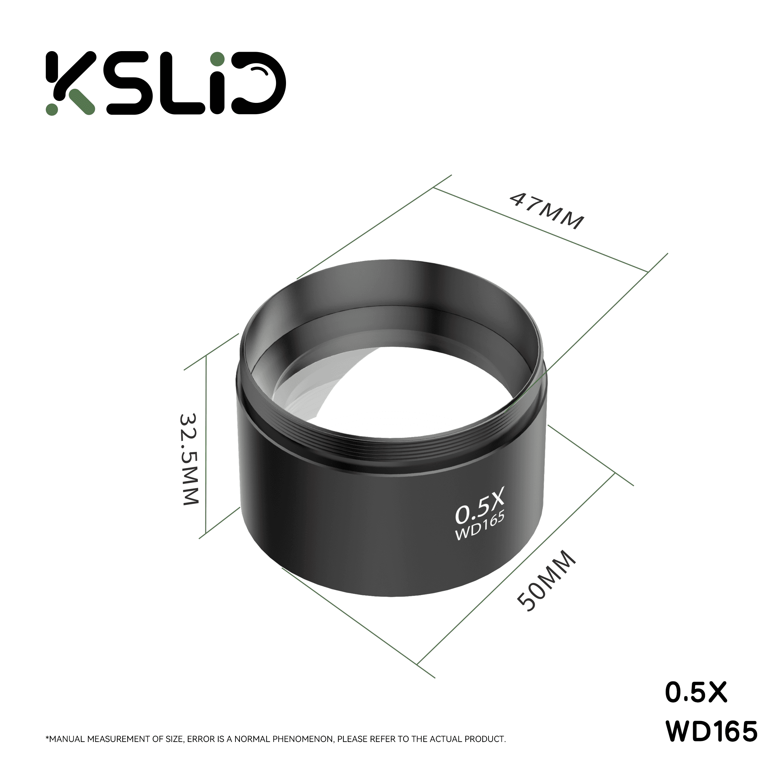 لنز واید لوپ مدل 0.5X WD165 — تصویر ۴