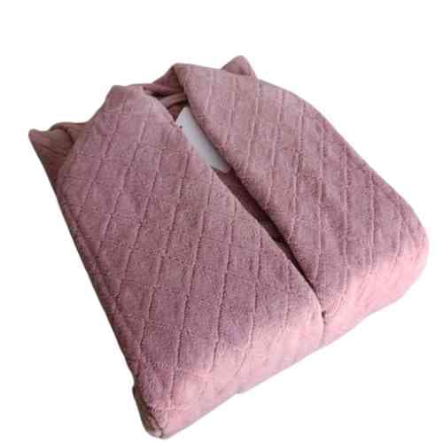 حوله تن پوش زنانه یقه مخمل سایز125 (L) کالباسی — تصویر ۳
