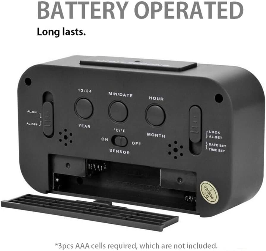 ساعت رومیزی دیجیتالی اسمارت کلاک Smart Clock(سایز بزرگ) — تصویر ۲