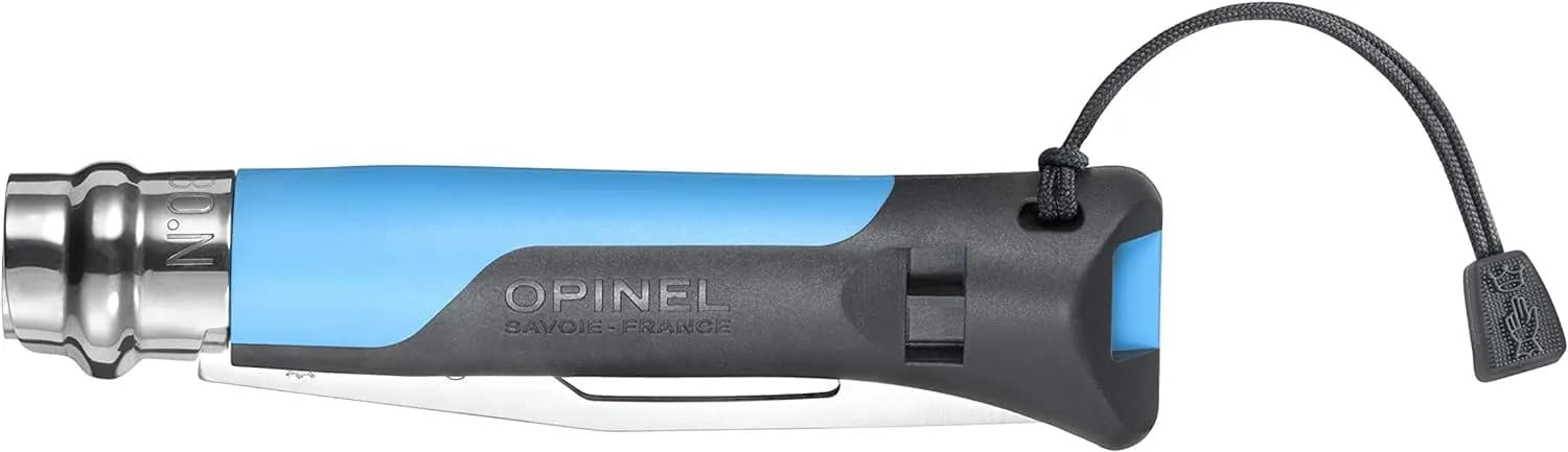 چاقوی اوپینل مدل Outdoor سایز No.08 آبی — تصویر ۴