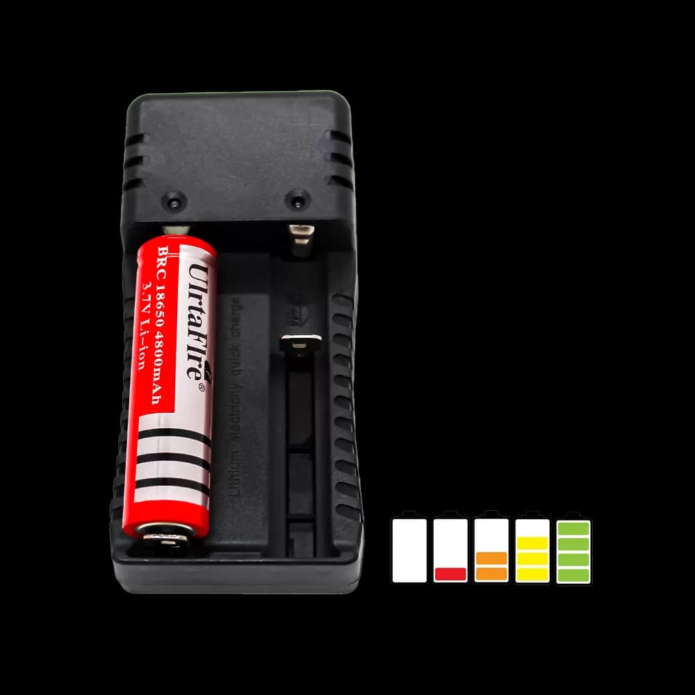 شارژر لیتیوم 2 تایی مدل HD-2899E — تصویر ۲