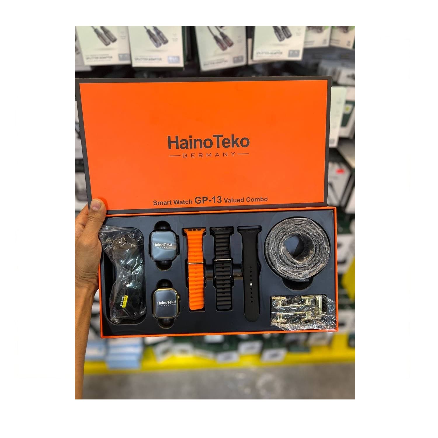 پک ساعت هوشمند Haino Teko مدل GP-13 (اصلی) + گارانتی 18 ماهه✅ — تصویر ۶