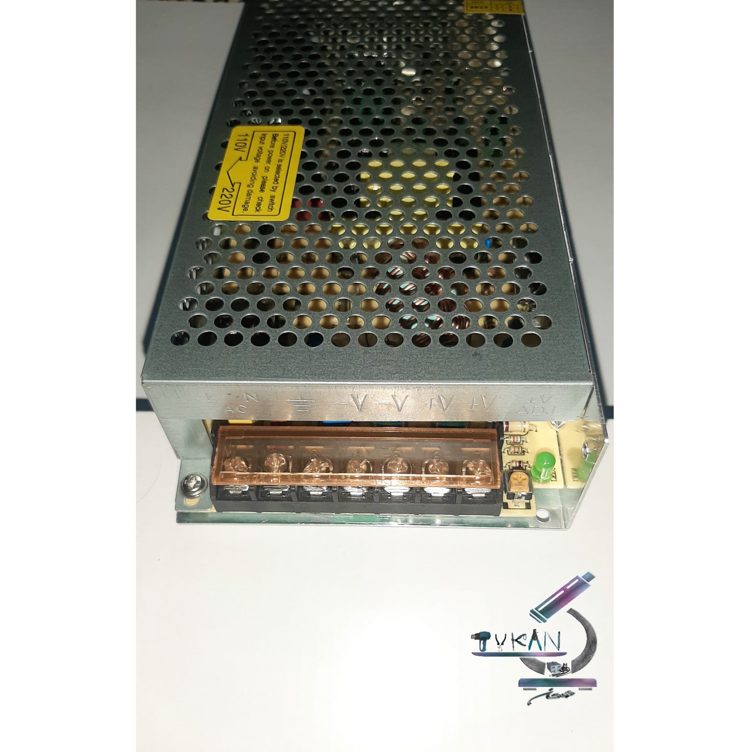 منبع تغذیه 12ولت 10آمپر 12V 10A — تصویر ۳