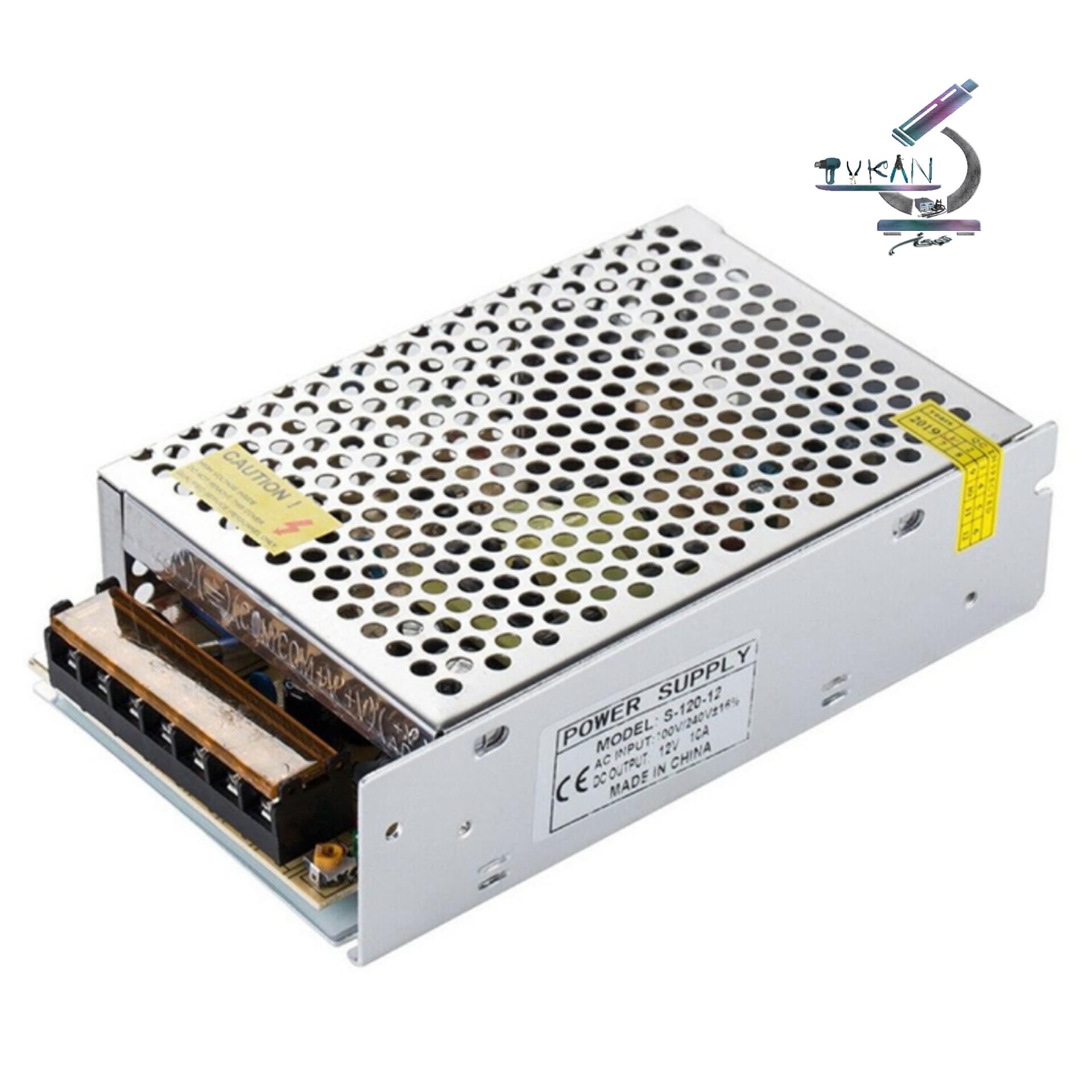 منبع تغذیه 12ولت 10آمپر 12V 10A