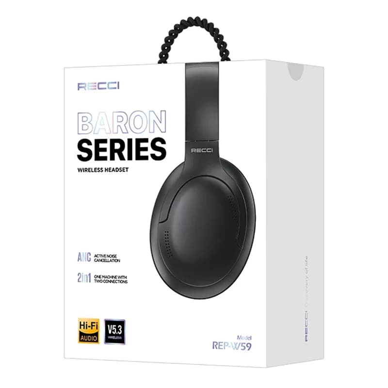 هدفون بیسیم RECCI REP-W59(اصلی)+گارانتی 18 ماهه✅ — تصویر ۱۱