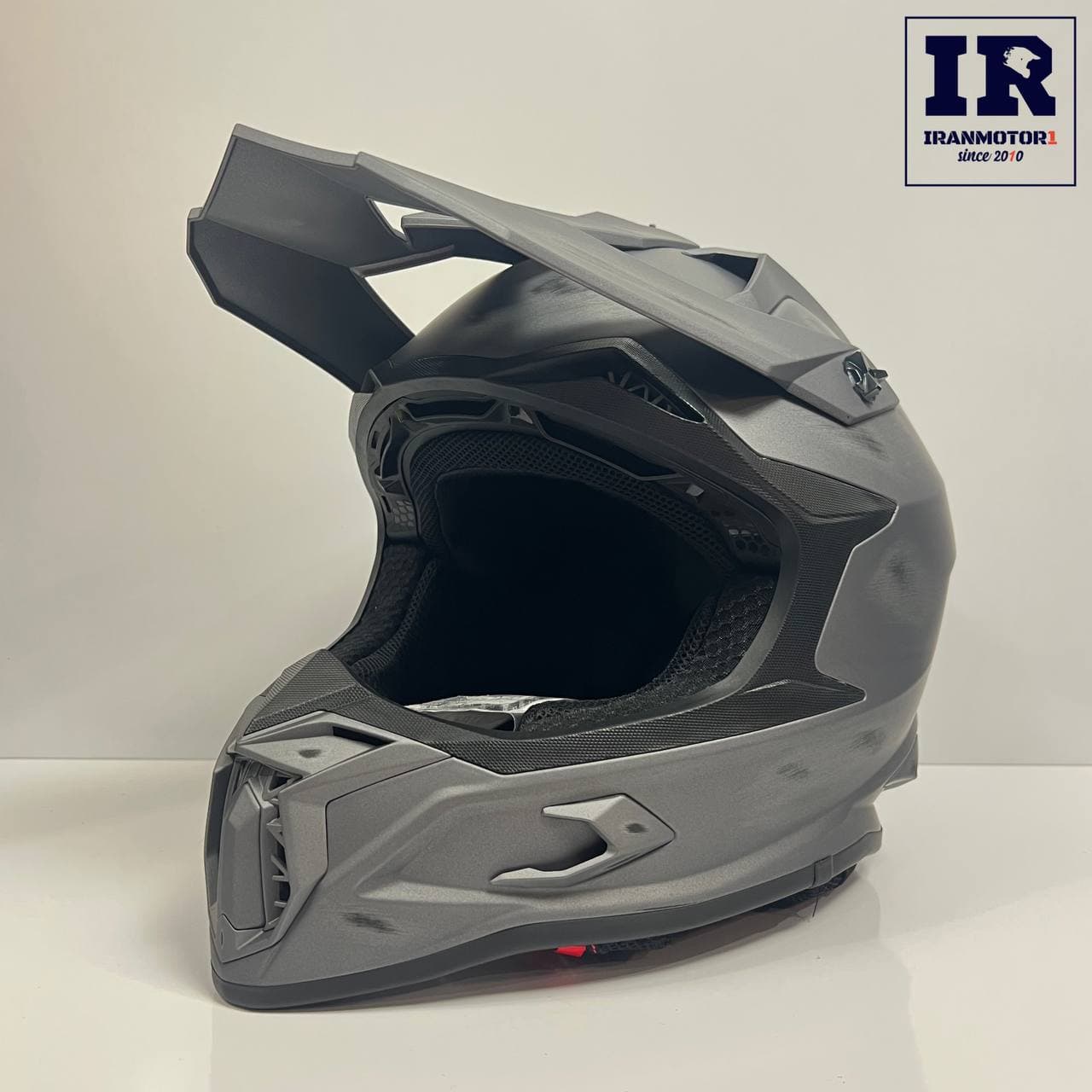 کلاه کاسکت کراسی راپیدو Rapido خاکستری — تصویر ۶