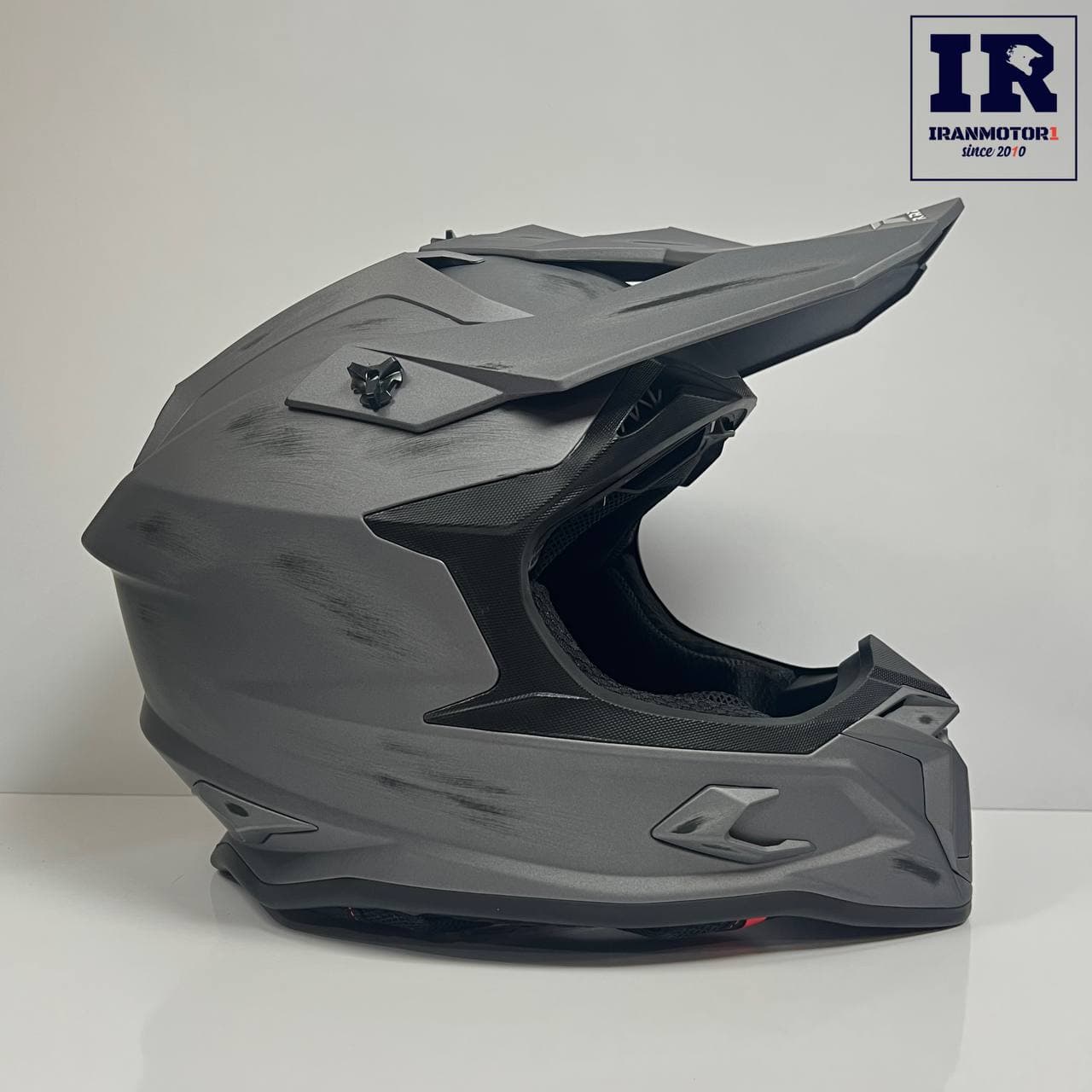 کلاه کاسکت کراسی راپیدو Rapido خاکستری — تصویر ۳