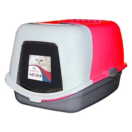 ظرف خاک گربه مسقف میشا+ بیلچه