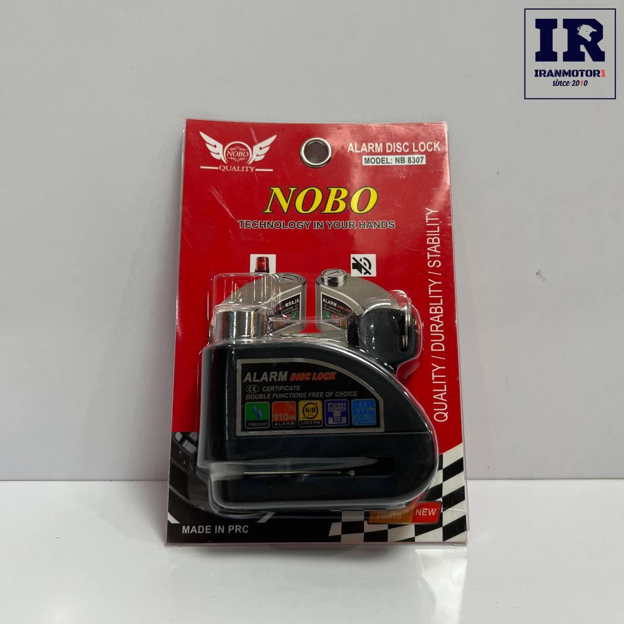 قفل دیسک آژیر دار Nobo نوبو مشکی