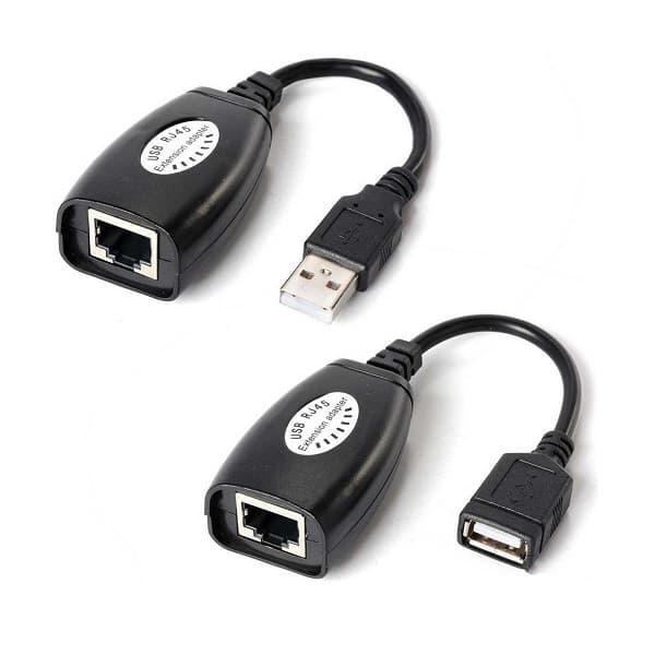 مبدل افزایش طول USB EXTENDER به طول 15 متر رویال — تصویر ۲