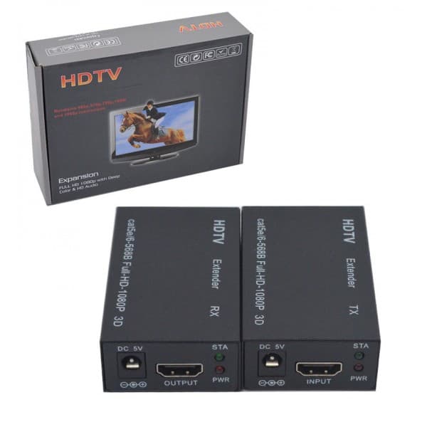 دستگاه افزایش طول HDMI EXTENDER به طول 60 متر رویال مدل HDTV-60M — تصویر ۴