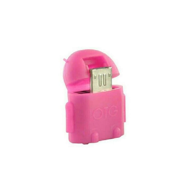 مبدل OTG MicroUsb to USB مدل عروسکی پک 5 تایی