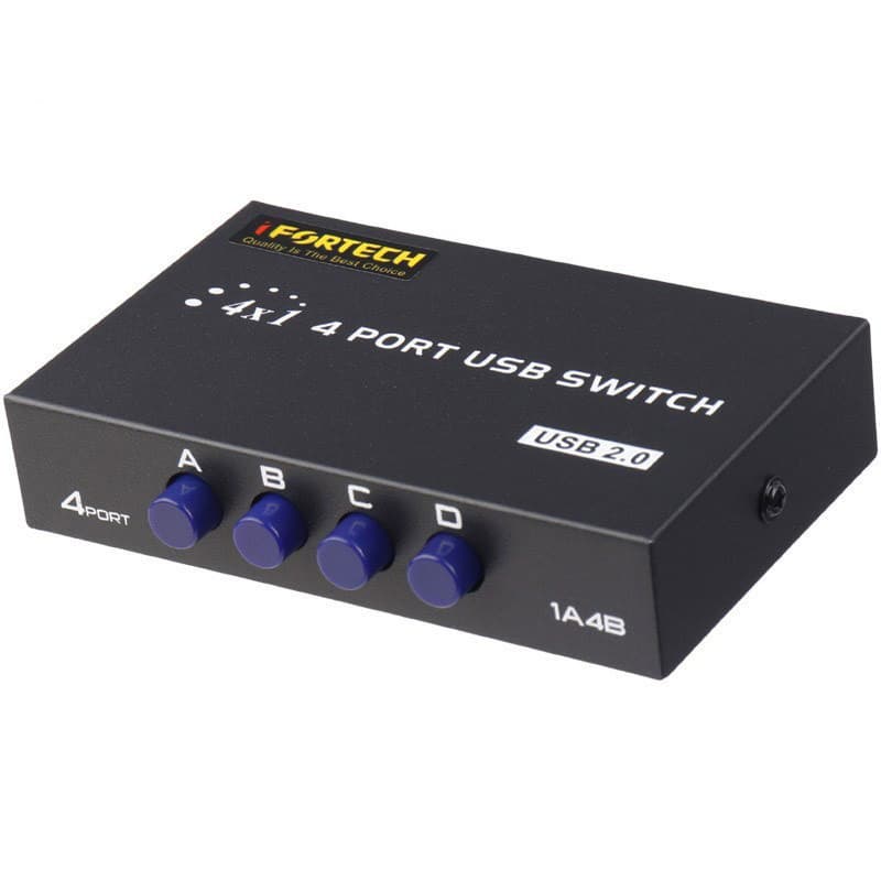 دیتا سوییچ 1 به 4 پرینتر دستی IFORTECH