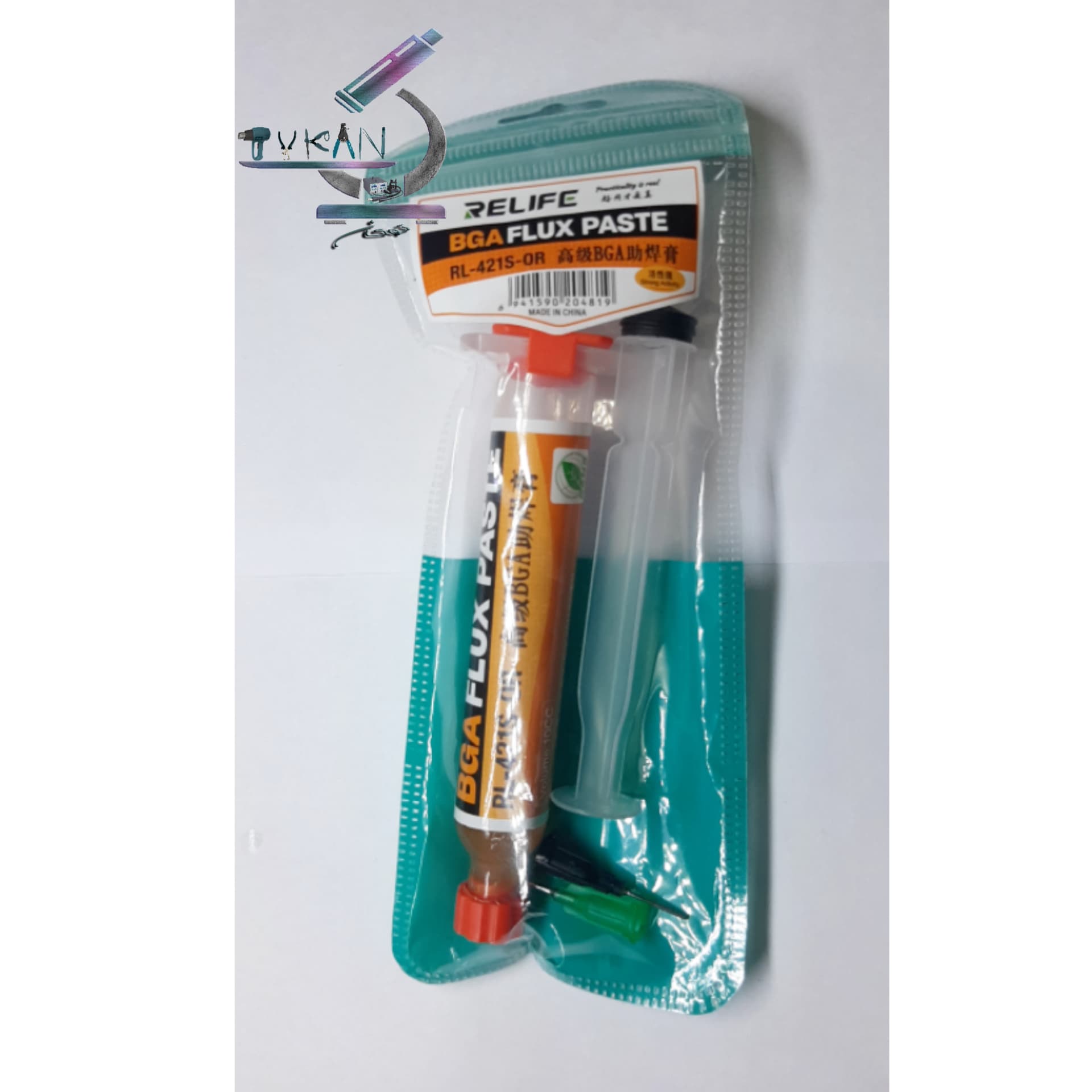 خمیر فلکس سرنگی ریلایف RL-421S-OR — تصویر ۲