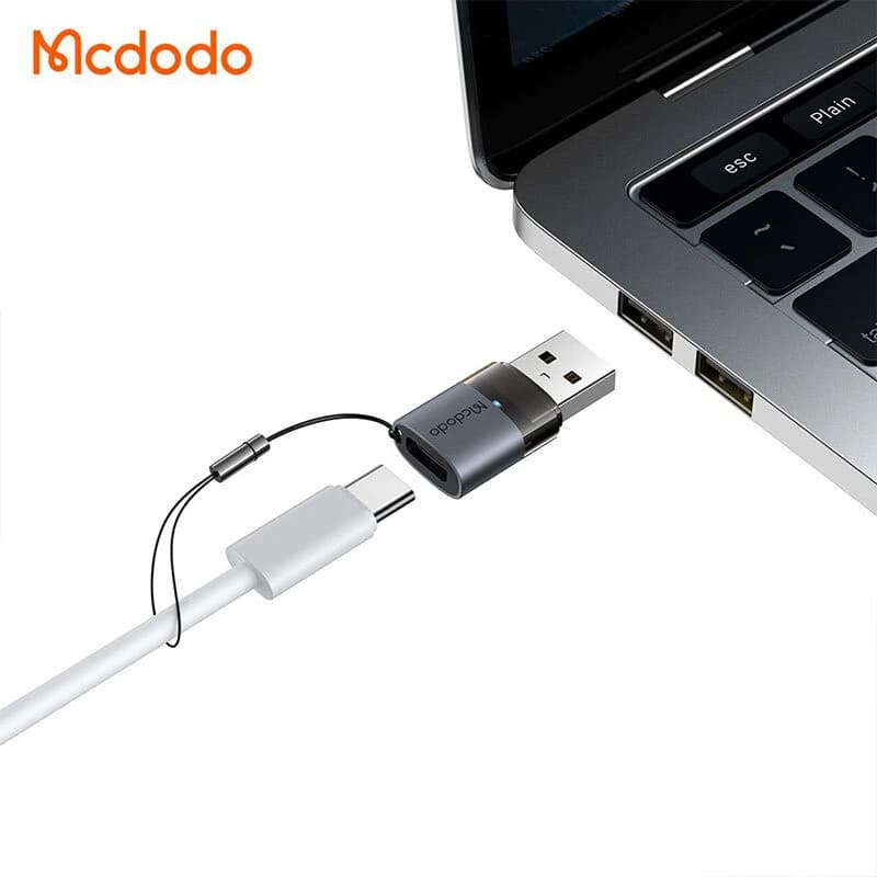 تبدیل OTG تایپ سی به USB مک دودو OT-758 — تصویر ۷