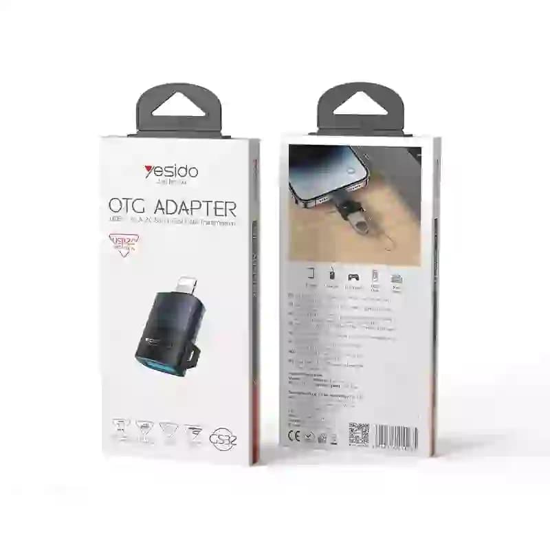 تبدیل USB OTG به لایتنینگ یسیدو GS32 — تصویر ۱۰